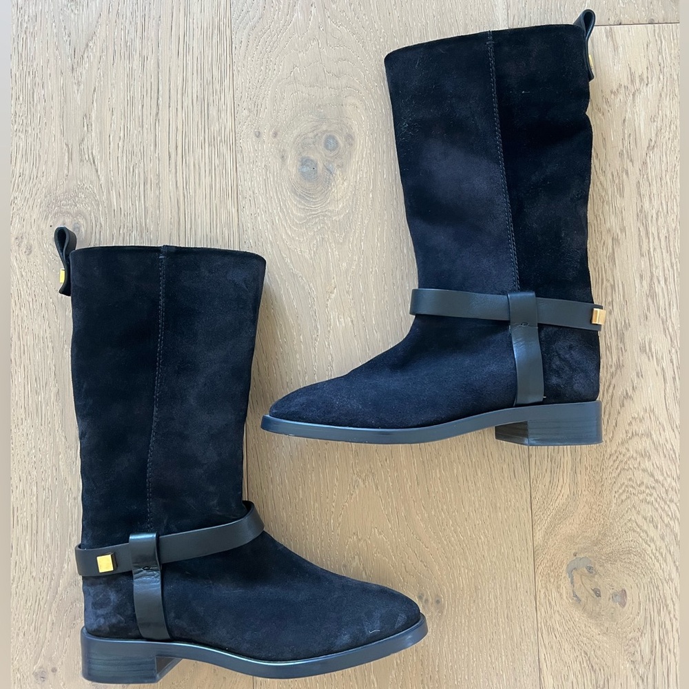 Stuart Weitzman Suede and leather Boots Size 7 W